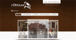 Desktop Screenshot of lortolan.fr
